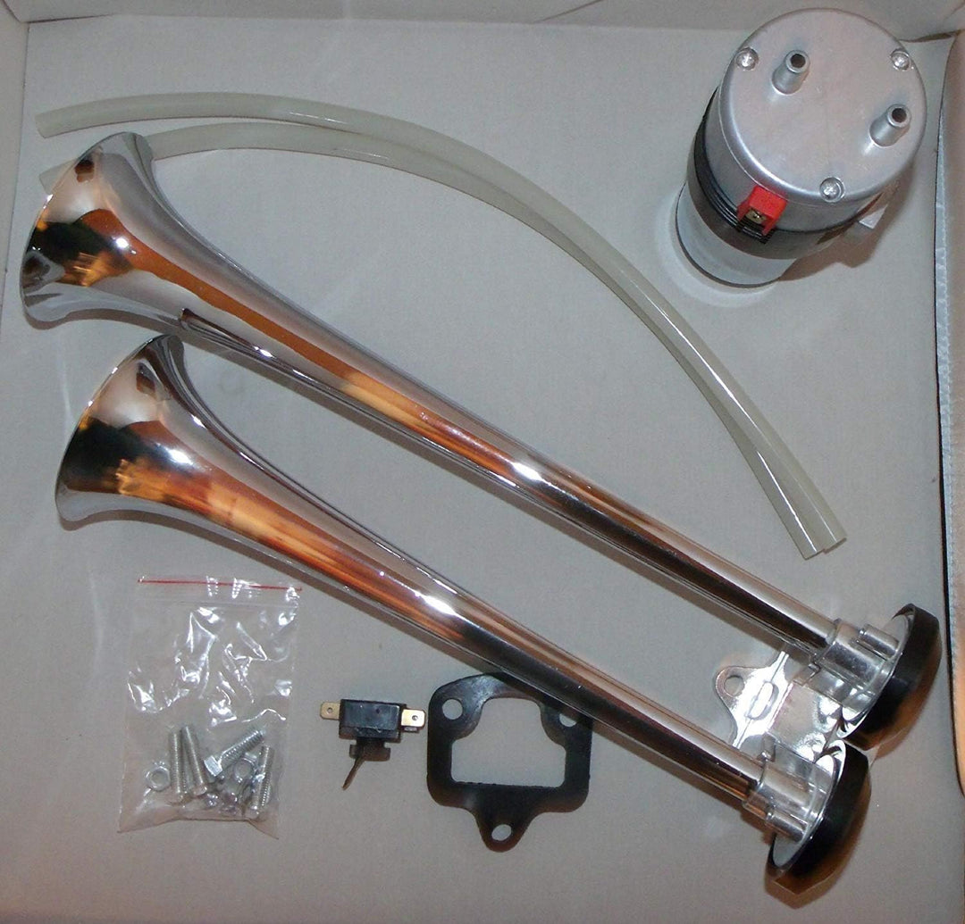 Fanfare BIG BLAST Road Master 24 V mit Kompressor 118 dB Metallausführung Neu !!