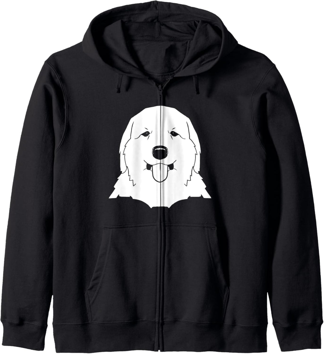 Hund Pyrenäenberghund Kapuzenjacke