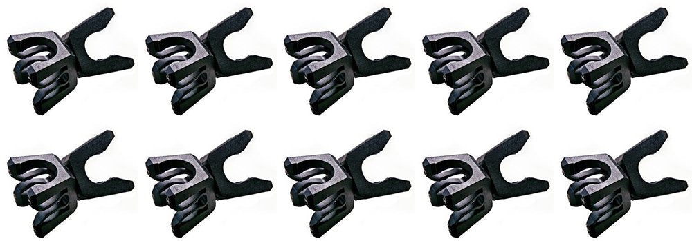 10er Set Clip für Reifen/Stangen, Verbindungsclip, Halteclip, Agility Clip