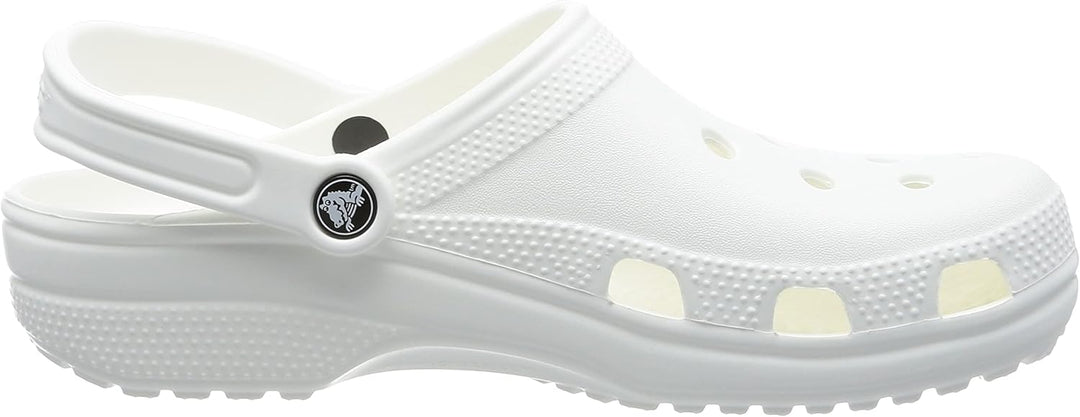 Crocs Unisex Klassisch Holzschuh 42/45 EU Alles Weiss, 42/45 EU Alles Weiß