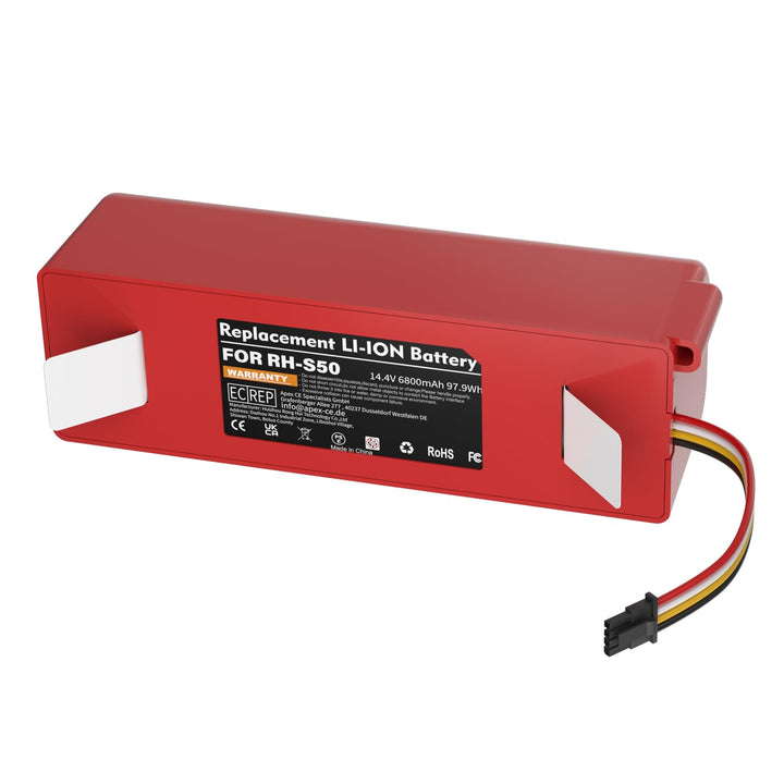 14.4V 6800mAh Akku für Xiaomi S5 S50 S5 Max S6 S7 S6 Max Li-Ion Ersatzakku für Xiaomi Mijia Mijia 1.