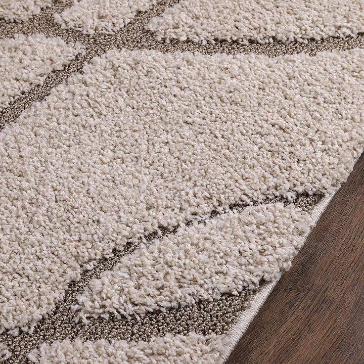 SANAT Wohnzimmer Teppich - Luxus Shaggy Nicht-schuppend Teppich, Wohnzimmer Schlafzimmer Esszimmer E