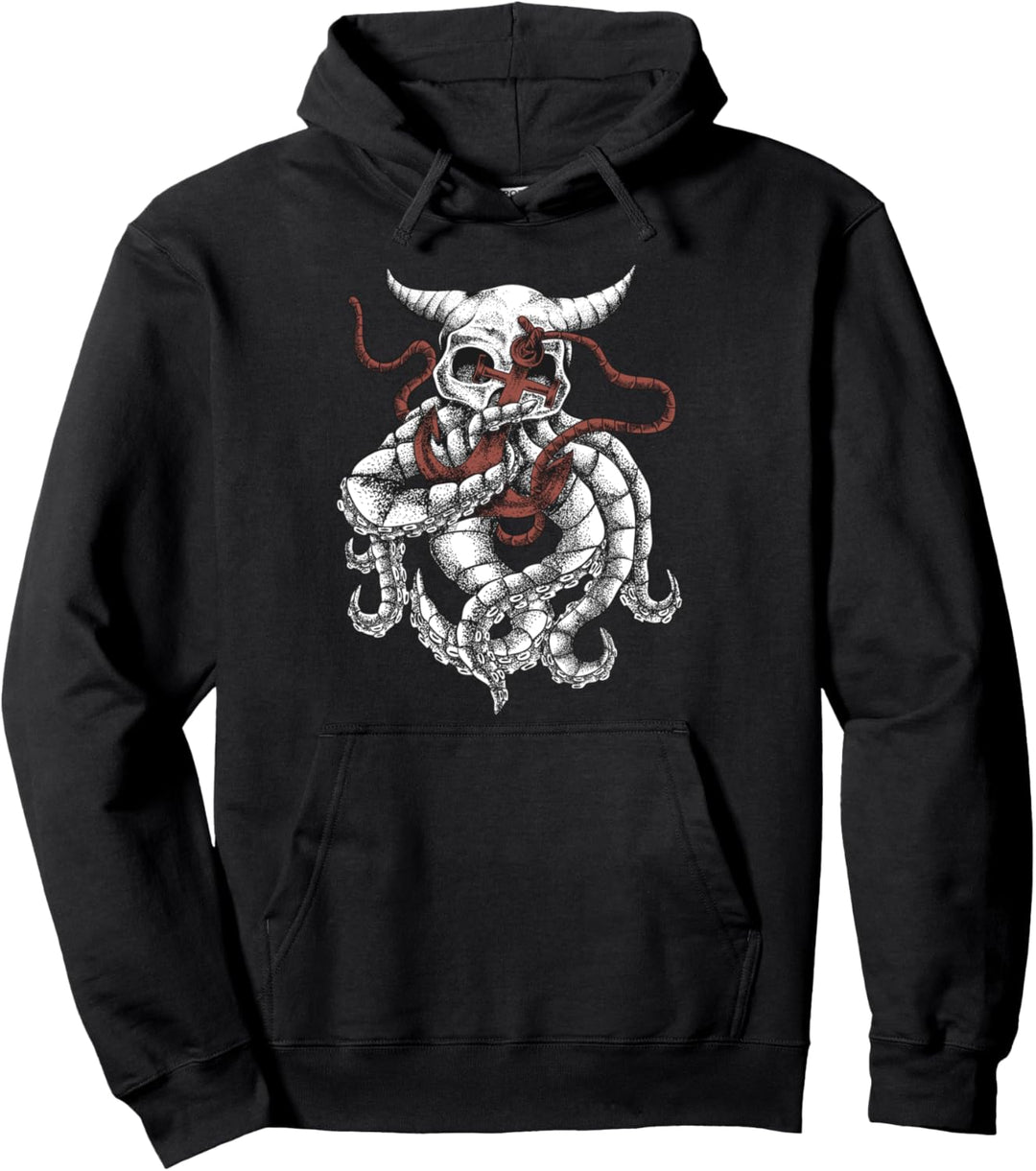 Metal Is My Religion I Rock Music I Retro Heavy Metal Pullover Hoodie