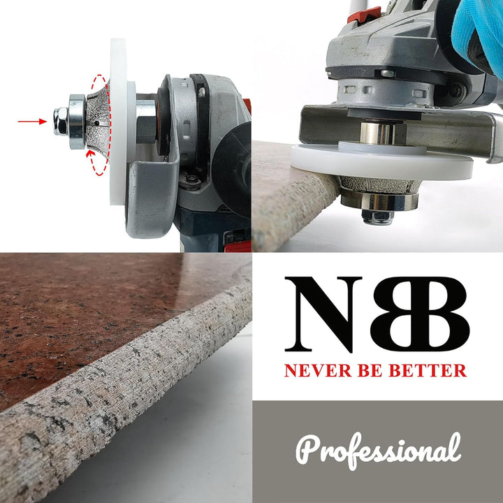 NBB Diamant-Profilscheibe Diamantfräser Fräsbohrer Trennreibahle Profilierungs-Bit für Porzellan Fli