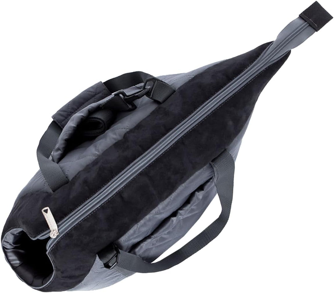Hobbydog TORGZC6 Tragetasche für Hunde und Katzen, 27 x 25 x 43 cm, grau mit Pfoten