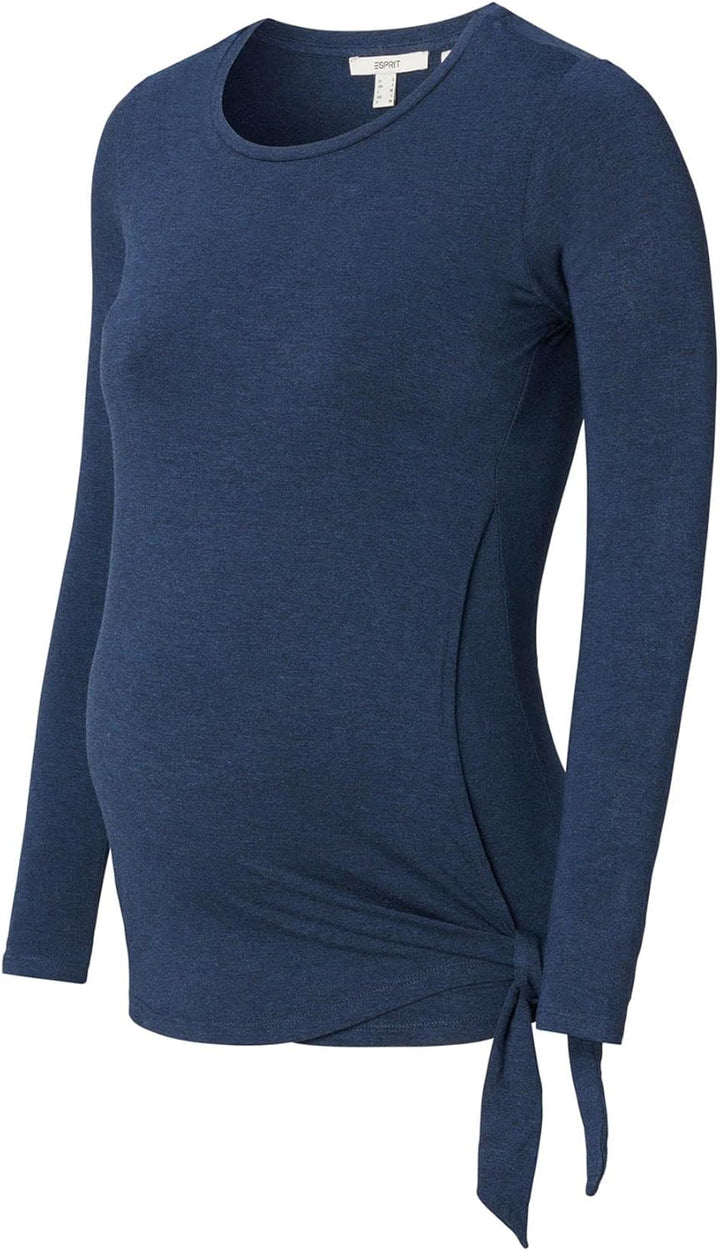 ESPRIT Maternity Damen Nursing Long Sleeve T-Shirt 42 Dark Blue - 405, 42 Dark Blue - 405
