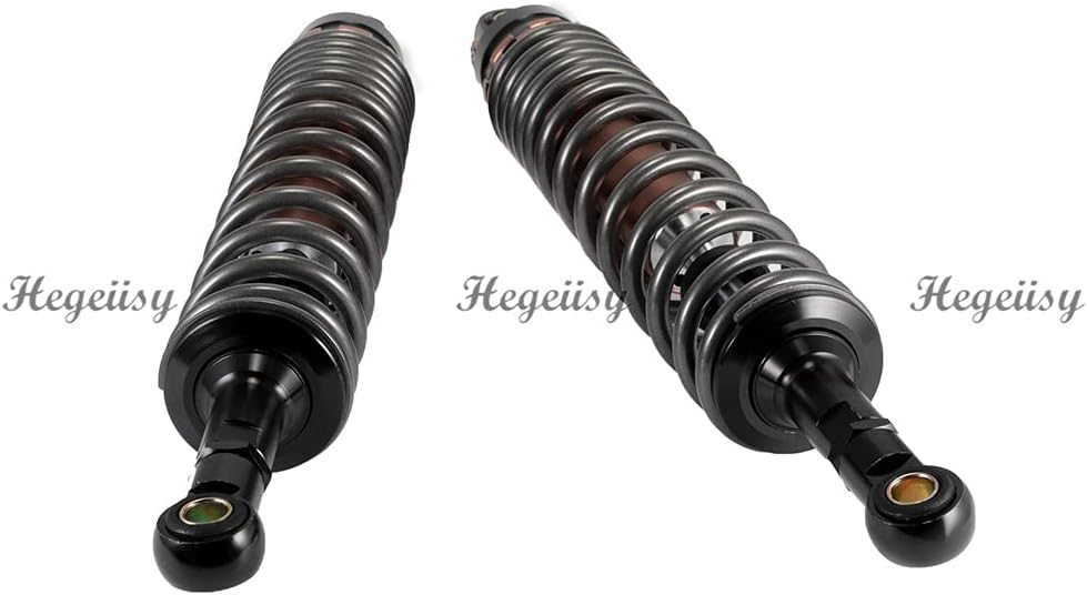 Hegeiisy 400mm 15.75 Zoll 8mm Feder Universal Motorrad Stossdämpfer Hinterradaufhängung ATV Quad Sco