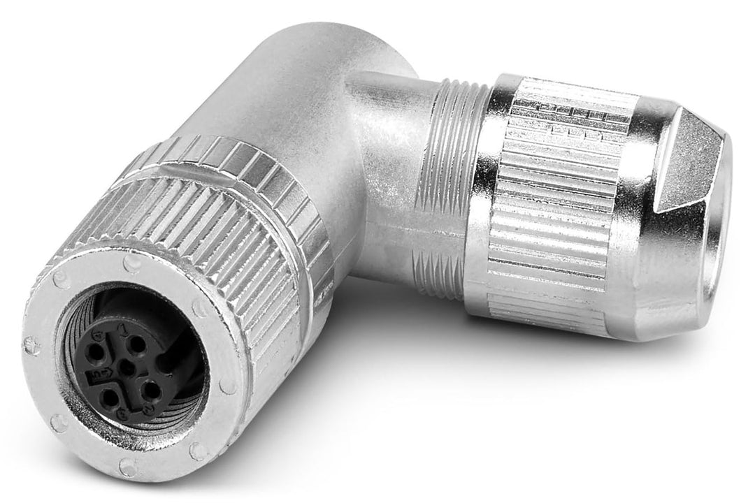 Phoenix Contact SACC 13 M12 Rundsteckverbinder Stecker 5-polig / 4.0A Kabelmontage, Schraubanschluss