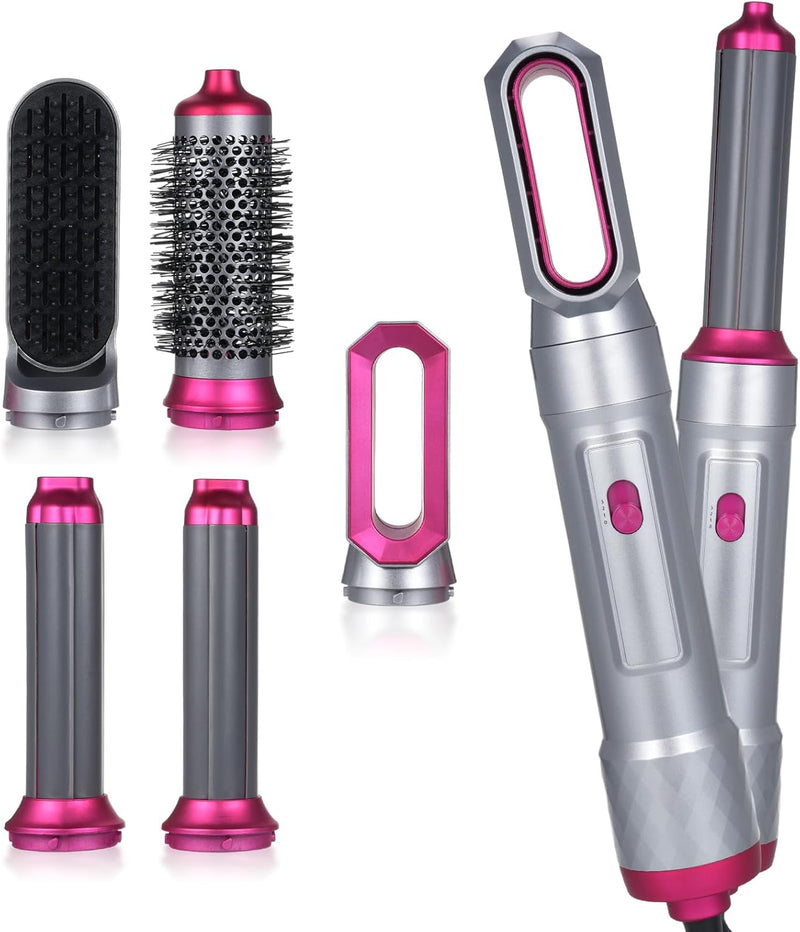 5-in-1-Airstyler, Layhou Grey Red Mixed, Grey Red Mixed