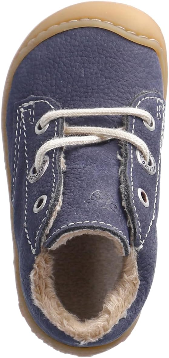 RICOSTA Mädchen und Jungen Lauflernschuhe CORANY, WMS:Mittel,terracare 18 EU Blau 170, 18 EU Blau 17