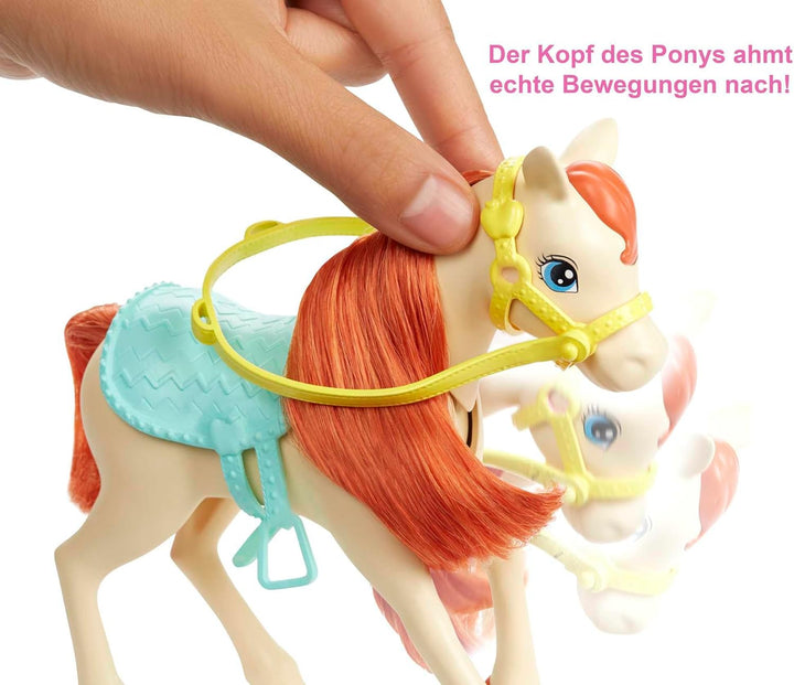 Barbie Puppe und Pferd, Barbie und Chelsea Pferd, Barbie Kleidung, Barbie Accessoires, Geschenk für