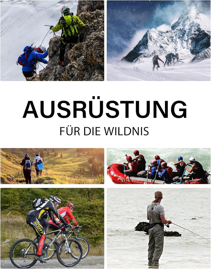 Coutyuyi Regenhose für Herren wasserdichte Leichte Winddichte Outdoorhose zum Wandern Camping Golf L