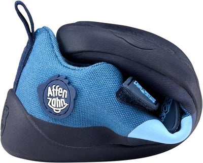 Affenzahn Barfussschuh Baumwolle Lucky Klettverschluss Vegan rutschfest Flexibel Reflektierend für