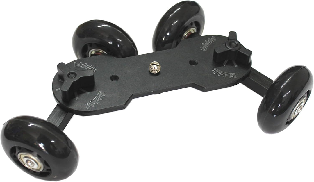 DYNASUN CAR20 Professionelle Kamerawagen Skater Dolly Cinema Stativ für Actioncameras Kamerafahrt Fo