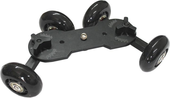 DYNASUN CAR20 Professionelle Kamerawagen Skater Dolly Cinema Stativ für Actioncameras Kamerafahrt Fo
