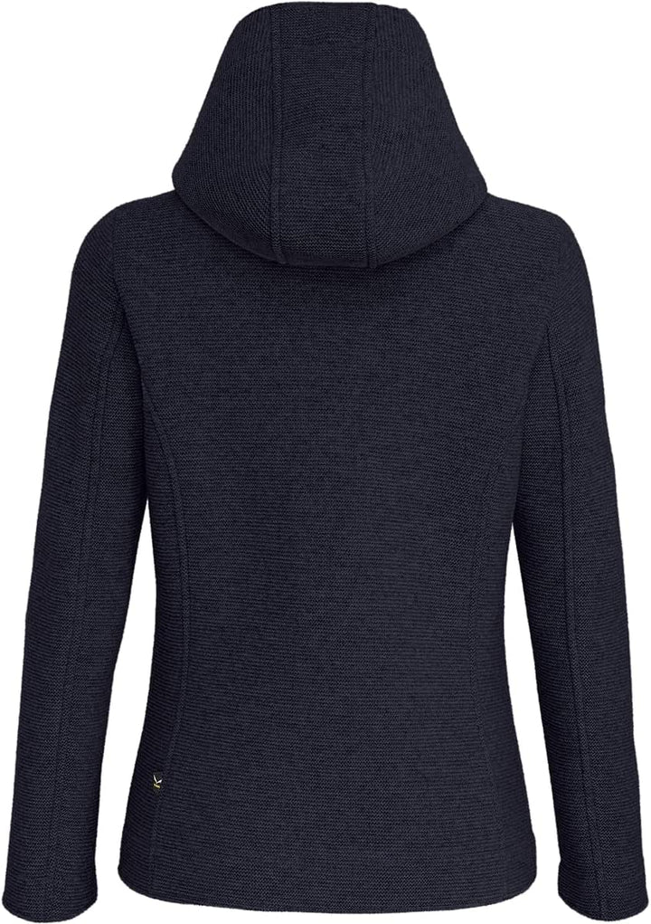 Salewa Women Sarner Full-Zip Hoody Jacke Softshelljacke Strickjacke 42/36 Premium Navy, 42/36 Premiu