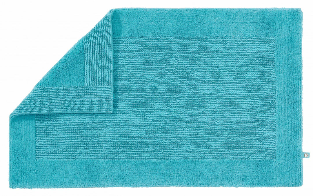 Rhomtuft Badteppiche Prestige Azur - 41 Toilettenvorlage mit Ausschnitt 60x60 cm Azur - 41, Toilette