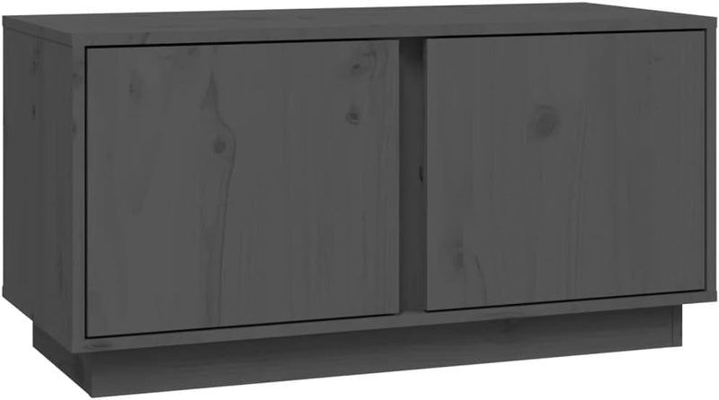 TV-Ständer TV-Schrank TV-Lowboard mit 2 Fächern, Fernsehtisch Fernsehschrank Medienkonsole für Wohnz