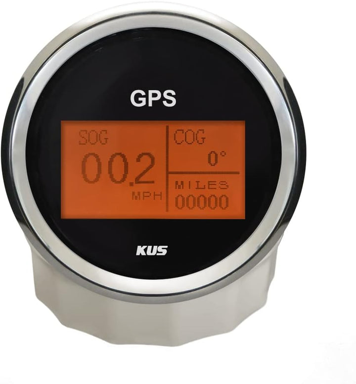 KUS Wasserdichte Digitale GPS Tacho Kilometerzähler Mit Hintergrundbeleuchtung Für Schiff Boot Yacht