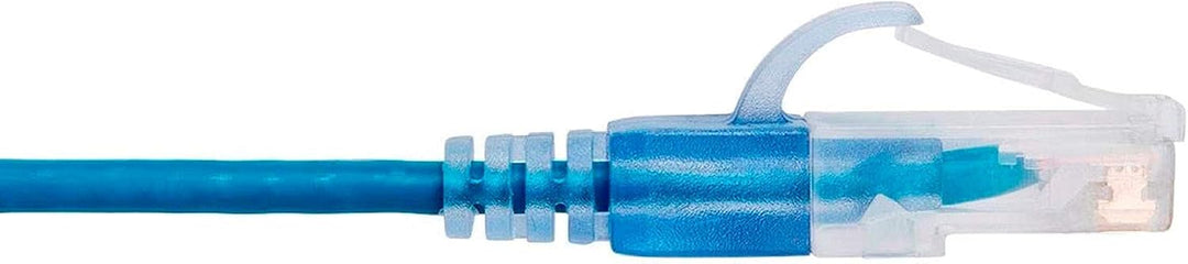 Monoprice Cat6A Ethernet-Netzwerk-Patchkabel, 15 m, Blau, 10 Stück, 10 G – SlimRun Serie 10 Stück 50