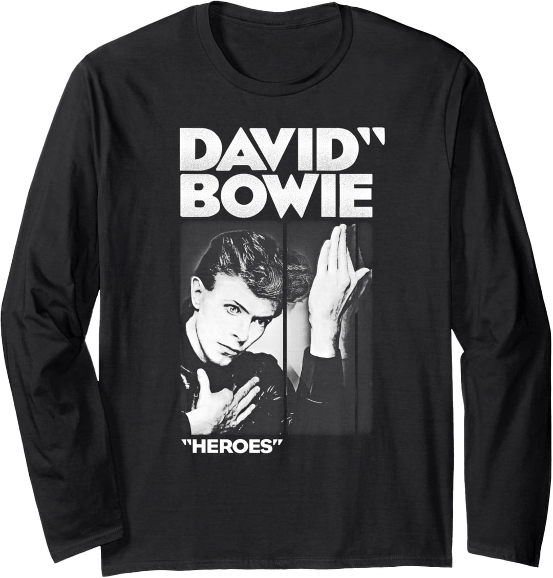 David Bowie - Kühne Helden Langarmshirt