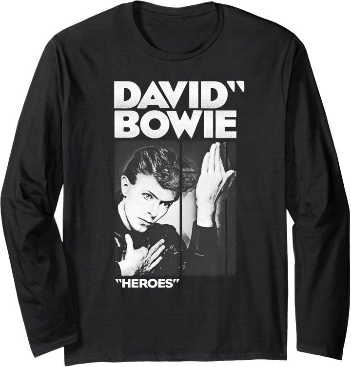 David Bowie - Kühne Helden Langarmshirt