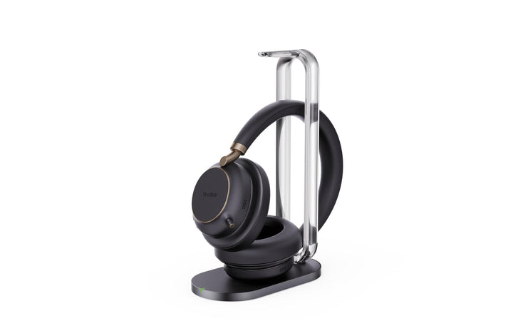 Yealink BH 76 Plus Teams Headset inkl. Ladeständer – Bluetooth, ANC, 40h Akkulaufzeit, USB-C/A, Schw