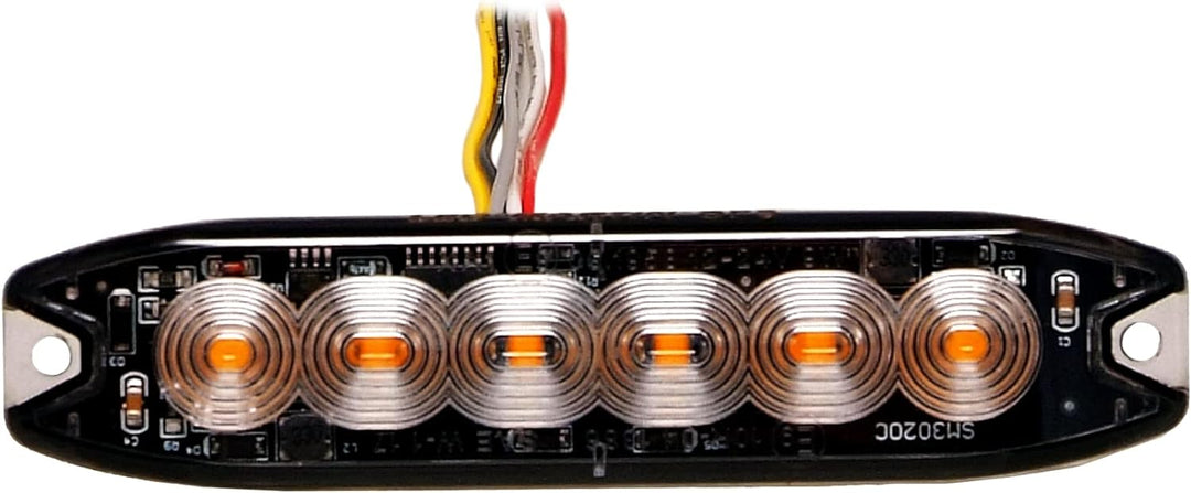 LED-MARTIN 2er Sparset R65 Blitzmodul SF6 - super flach - 12V 24V - mit ECE-R65 Zulassung - Als Fron