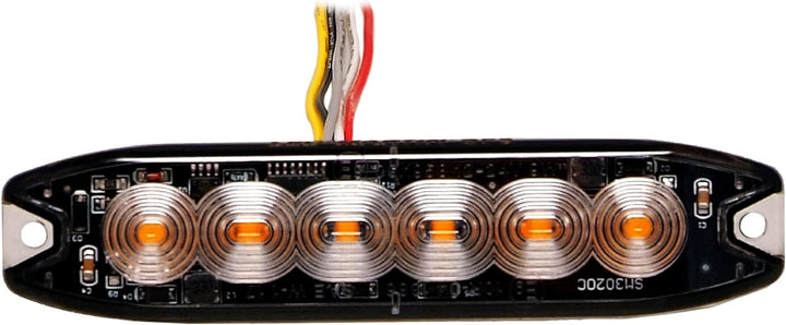 LED-MARTIN 2er Sparset R65 Blitzmodul SF6 - super flach - 12V 24V - mit ECE-R65 Zulassung - Als Fron