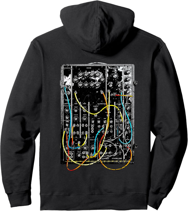 Analog Modular Synthesizer Vintage für Synth Nerd Pullover Hoodie