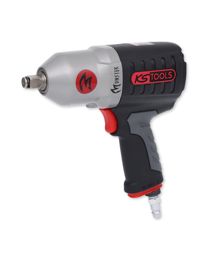 KS Tools 515.1210 1/2" MONSTER Hochleistungs-Druckluft-Schlagschrauber, 1690Nm