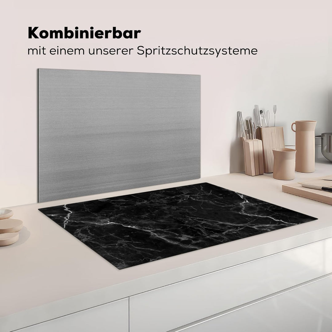 Herdabdeckplatte Einteilig Induktionsmatte Küche Abdeckung Ceranfeld Herd Abdeckplatte Deko Vinyl Ma