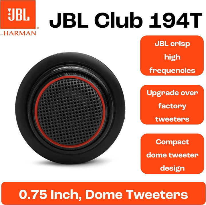 JBL Club Gen3 194T 3/4'' (19mm) Tweetersatz, Schwarz