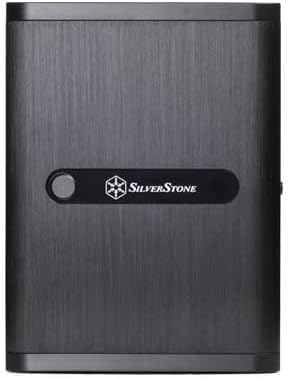 SilverStone 71062 SST-DS380 - Case Storage Mini-ITX Computer-Gehäuse mit Fronttür, 8x 3.5" HDD Hot-S
