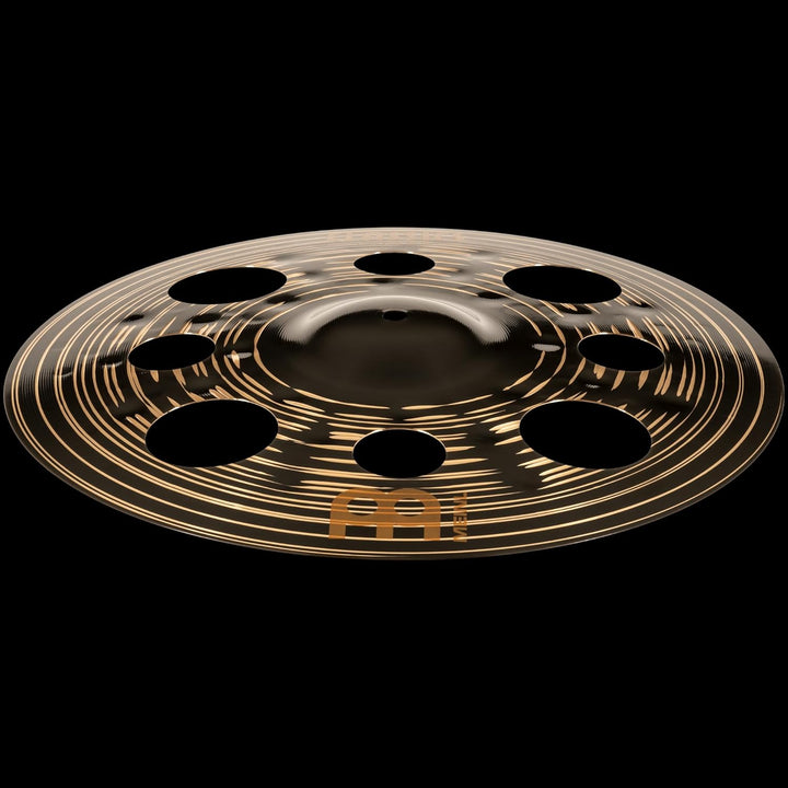 Meinl Cymbals Classics Custom Dark Trash Crash 16 Zoll (Video) Schlagzeug Becken (40,64cm) B12 Bronz