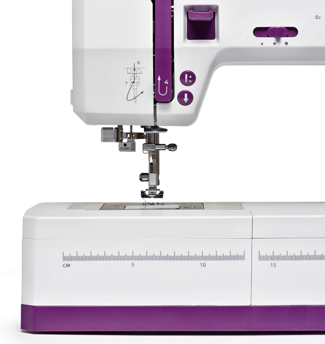 VIOLA Prêt-à-Porter Nähmaschine (Exklusive Edition) Nähmaschine mit 34 Nähprogramme, Servomotor, Näh