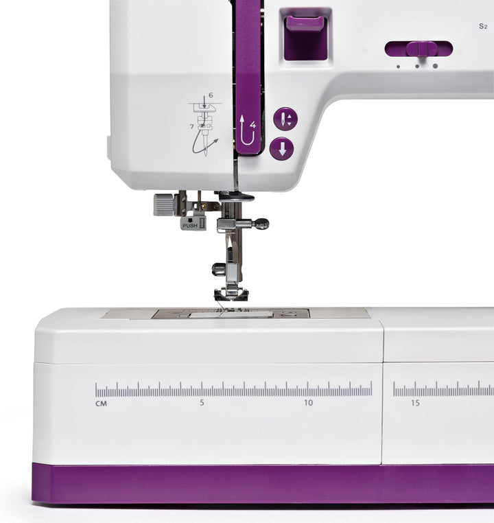 VIOLA Prêt-à-Porter Nähmaschine (Exklusive Edition) Nähmaschine mit 34 Nähprogramme, Servomotor, Näh