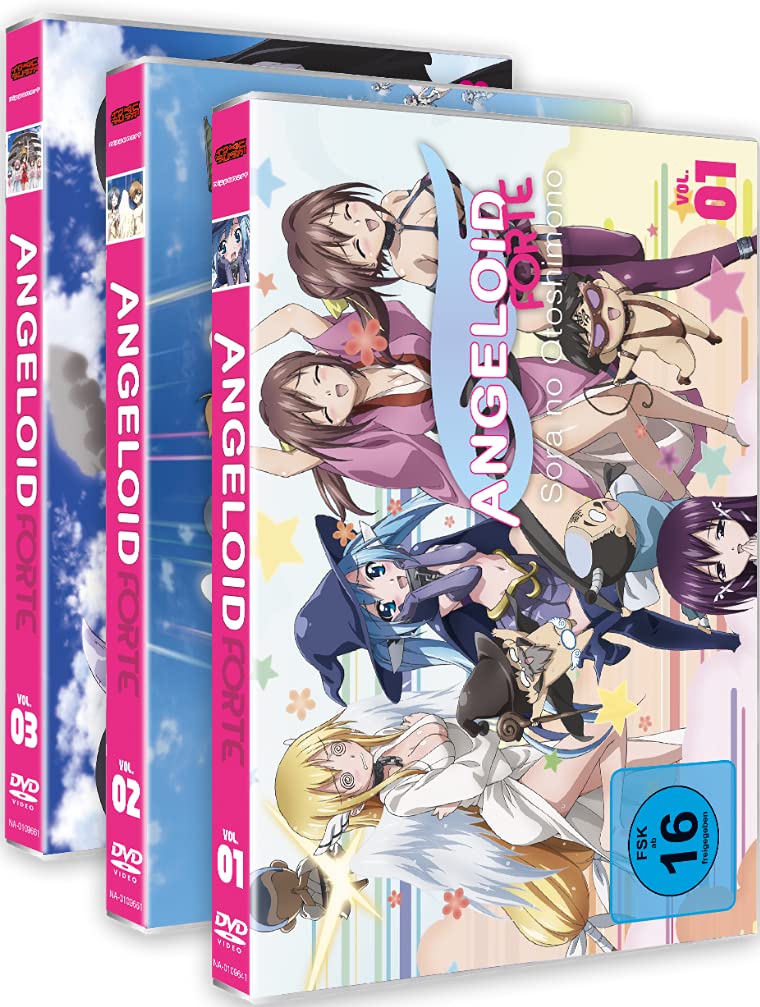 Angeloid - Sora no Otoshimono Forte - Staffel 2 - Gesamtausgabe - Bundle - Vol.1-3 - [DVD], DVD