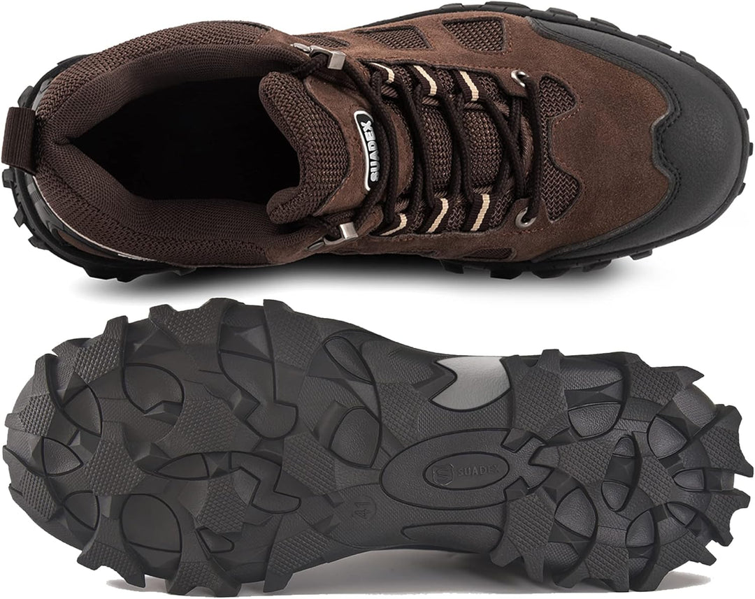 SUADEX Sicherheitsschuhe Arbeitsschuhe Herren Damen Leicht Stahlkappenschuhe Atmungsaktiv mit Stahlk