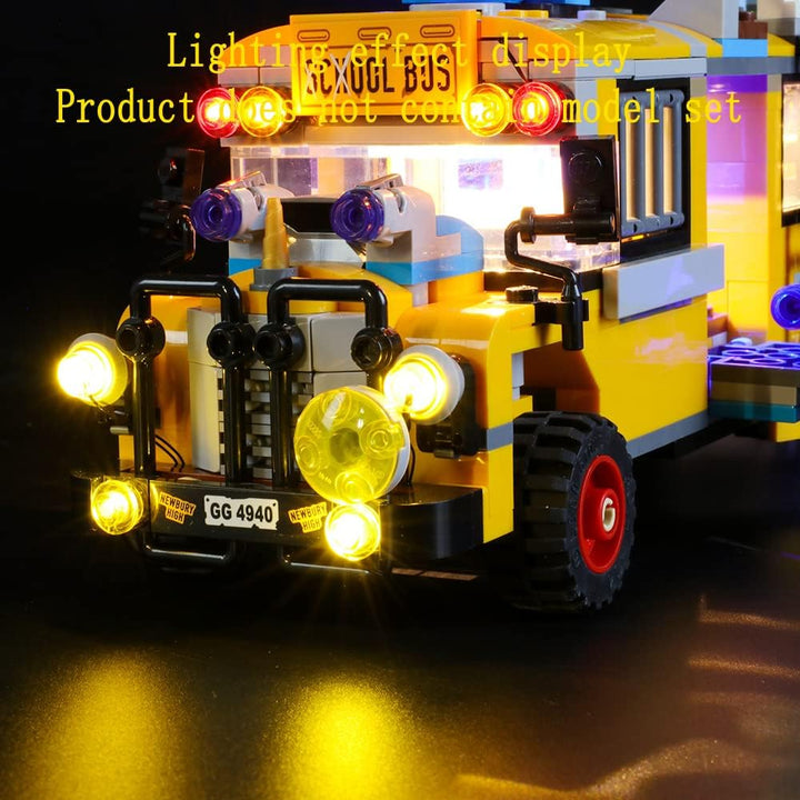 GEAMENT Licht-Set Kompatibel mit Lego Paranormaler Abfang-Bus 3000 (Paranormal Intercept Bus 3000) -
