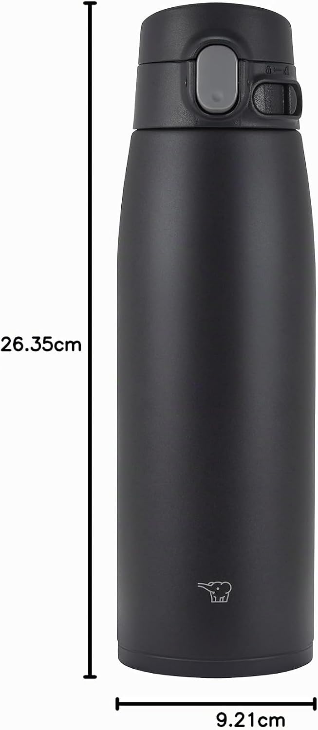 Zojirushi SM-VS83BA Vakuumflasche, 794 ml, Schwarz 28-Ounce Schwarz, 28-Ounce Schwarz