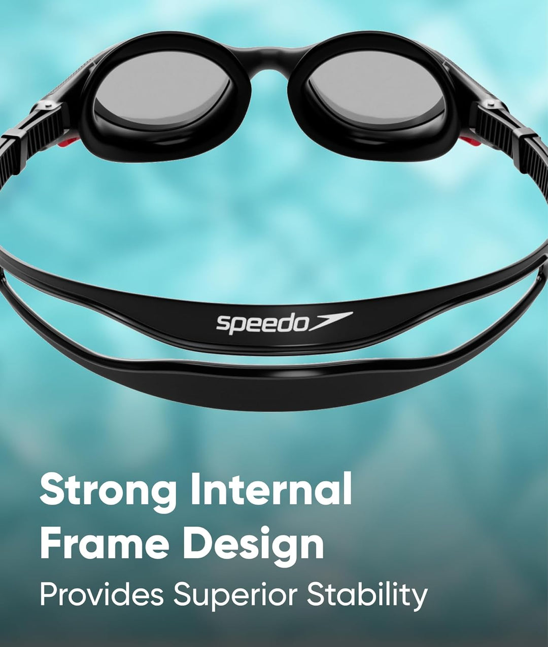 Speedo Unisex Biofuse 2.0 Schwimmbrille (1er Pack) Einheitsgrösse Harlequin Green/True Navy, Einheit