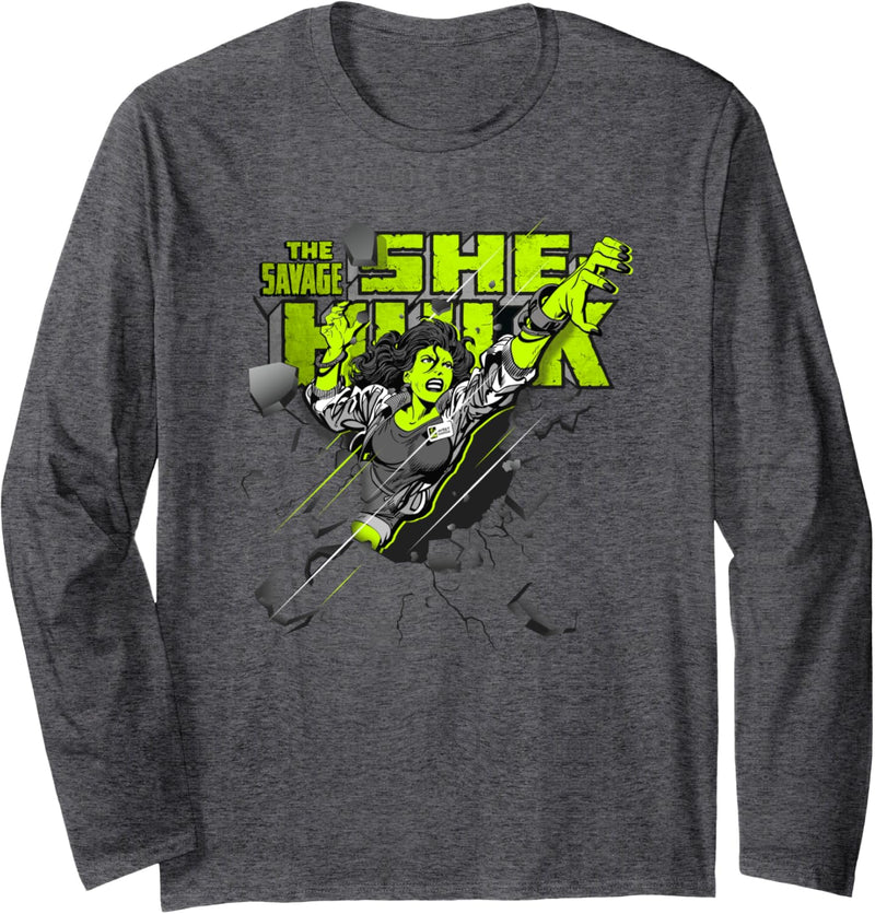 Marvel She-Hulk Breakthrough Langarmshirt