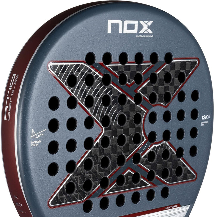 Nox At10 Genius 12k by Agustin Tapia Padel Racket 360-375 gr