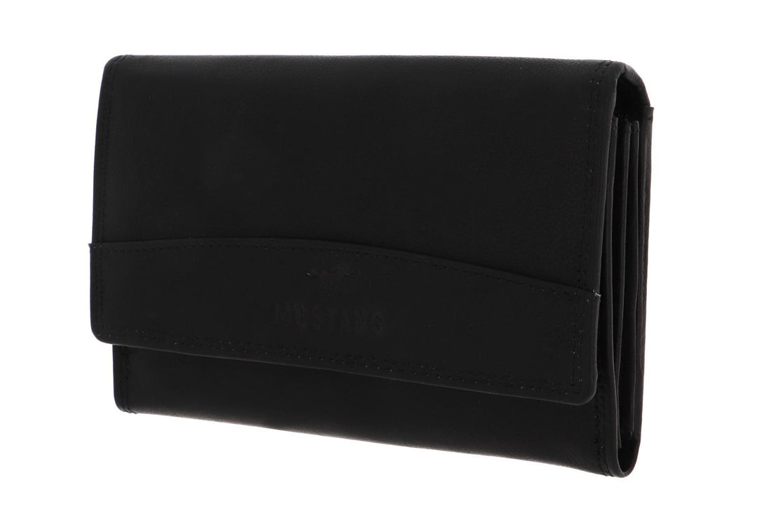 MUSTANG Udine Long Wallet Black
