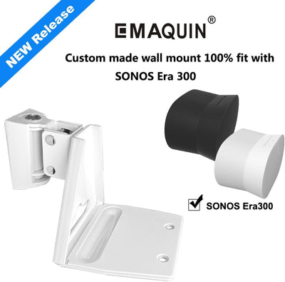 EMAQUIN Wandhalterung für Sonos Era 300 Lautsprecher (Schwenkbar und neigbar,kompatibel mit Sonos Er