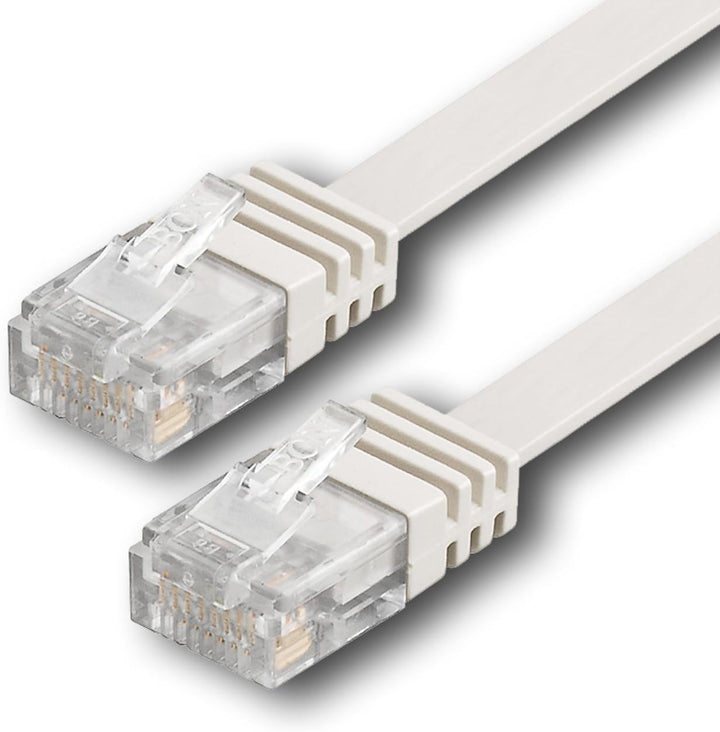 1aTTack Cat5e 2X RJ45 Stecker Flach Netzwerk Patch-Kabel 30m, 30m