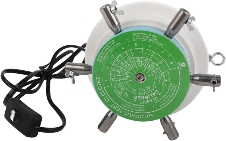 Fafeicy AC250V Uhrenbeweger, 6 Arme automatischer mechanischer Uhrenbeweger, Uhrenreparaturwerkzeug