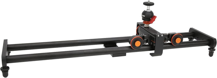 Wirelesss Camera Video Auto Dolly Professioneller 60-cm-Kamera-Videoschienen-Elektroschieber mit Kug