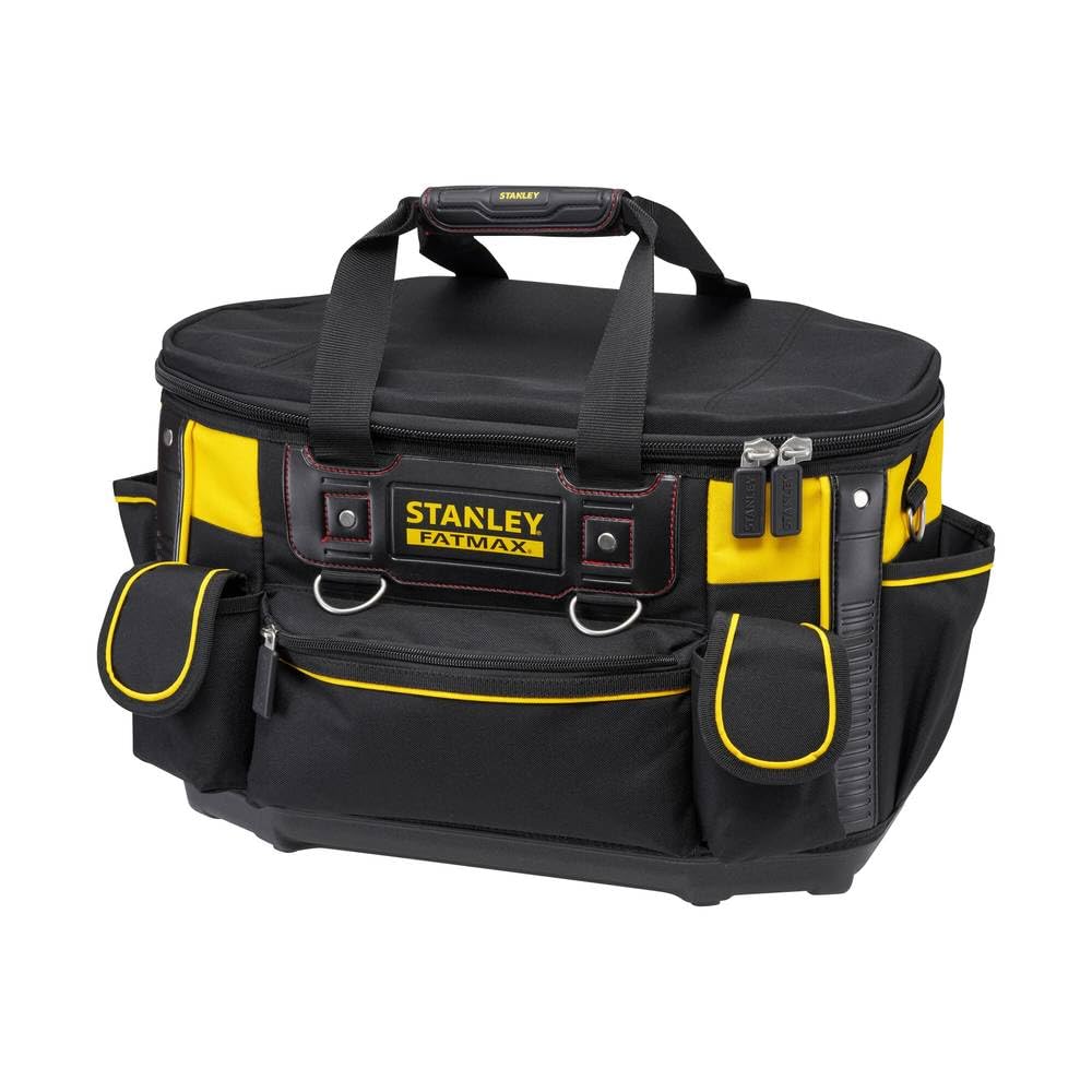 Stanley FatMax Werkzeugtasche / Werkzeugbeutel (50x33x31cm, mit runder Öffnung, formstabile Konstruk